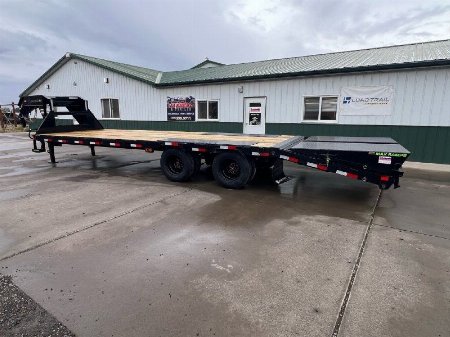 New 2025 Load Trail 102"X28' Low-Pro GN Flatbed Trailer