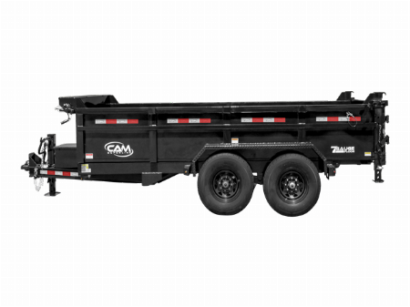 New CAM Superline 6’9″ X 16′ LOW PROFILE BEAST DUMP TRAILER 15.4K