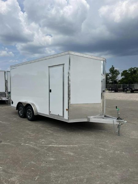 New 2023 Alcom-Stealth 7.5x16 Cargo / Enclosed Trailer