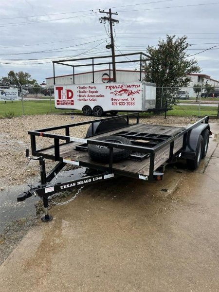 New 2025 Texas Bragg Trailers 77x14 Utility Trailer