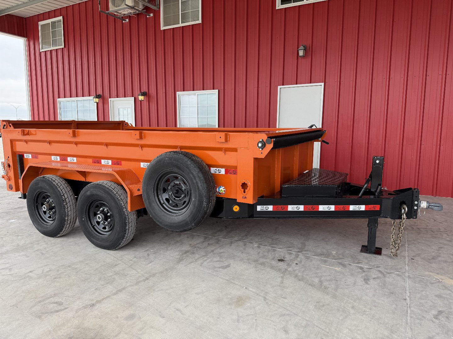 New 2025 GR Trailers 7X12 DUMP TRAILER 14K Dump Trailer