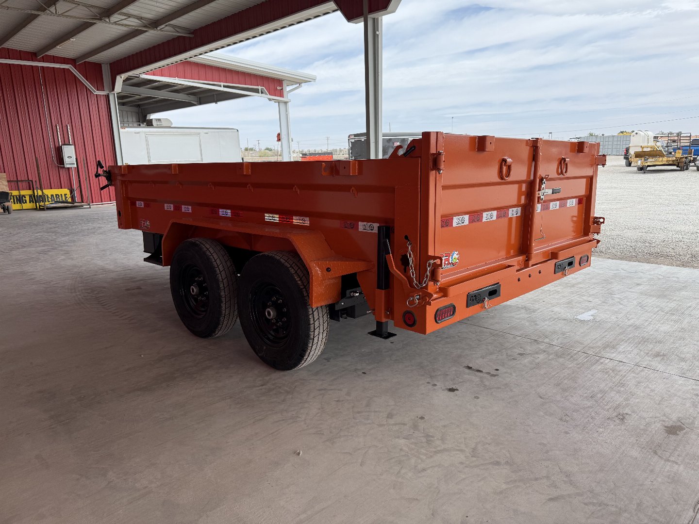 New 2025 GR Trailers 7X12 DUMP TRAILER 14K Dump Trailer