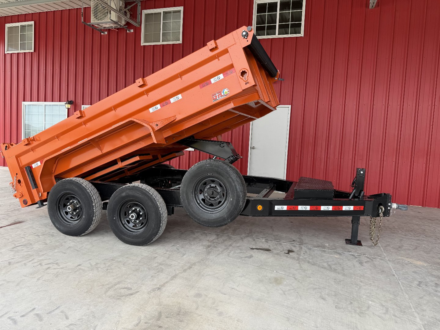 New 2025 GR Trailers 7X12 DUMP TRAILER 14K Dump Trailer