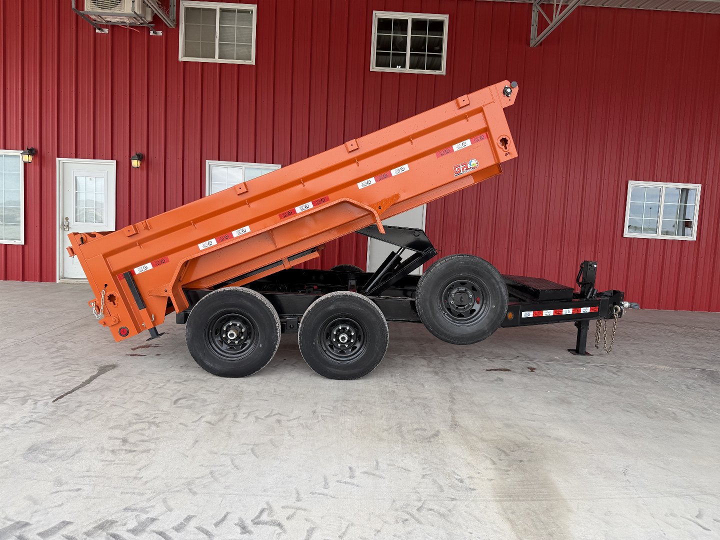 New 2025 GR Trailers 7X12 DUMP TRAILER 14K Dump Trailer