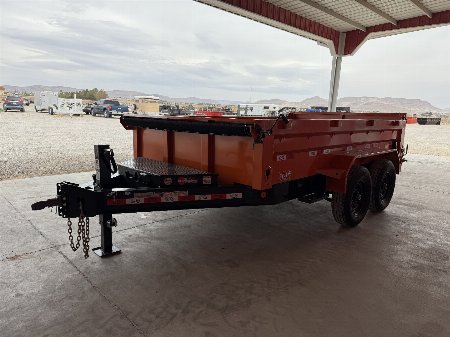 New 2025 GR Trailers 7X12 DUMP TRAILER 14K Dump Trailer