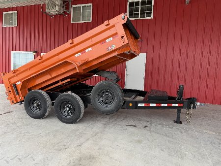 New 2025 GR Trailers 7X12 DUMP TRAILER 14K Dump Trailer