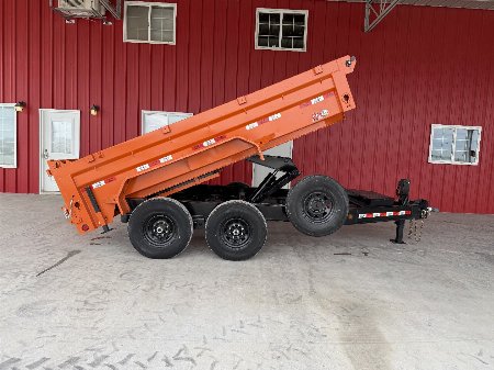 New 2025 GR Trailers 7X12 DUMP TRAILER 14K Dump Trailer