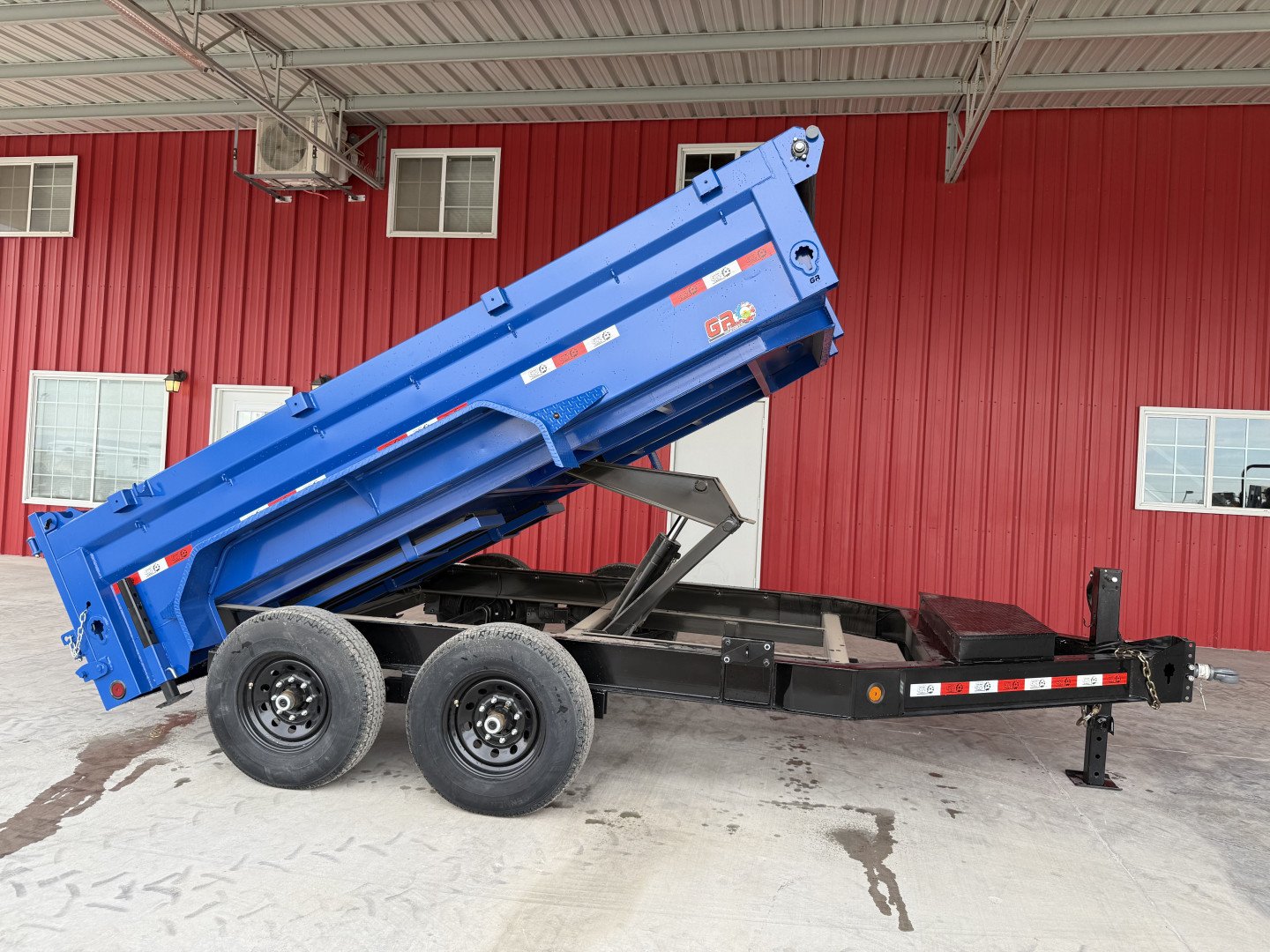 New 2025 GR Trailers 7X12 DUMP TRAILER 14K Dump Trailer