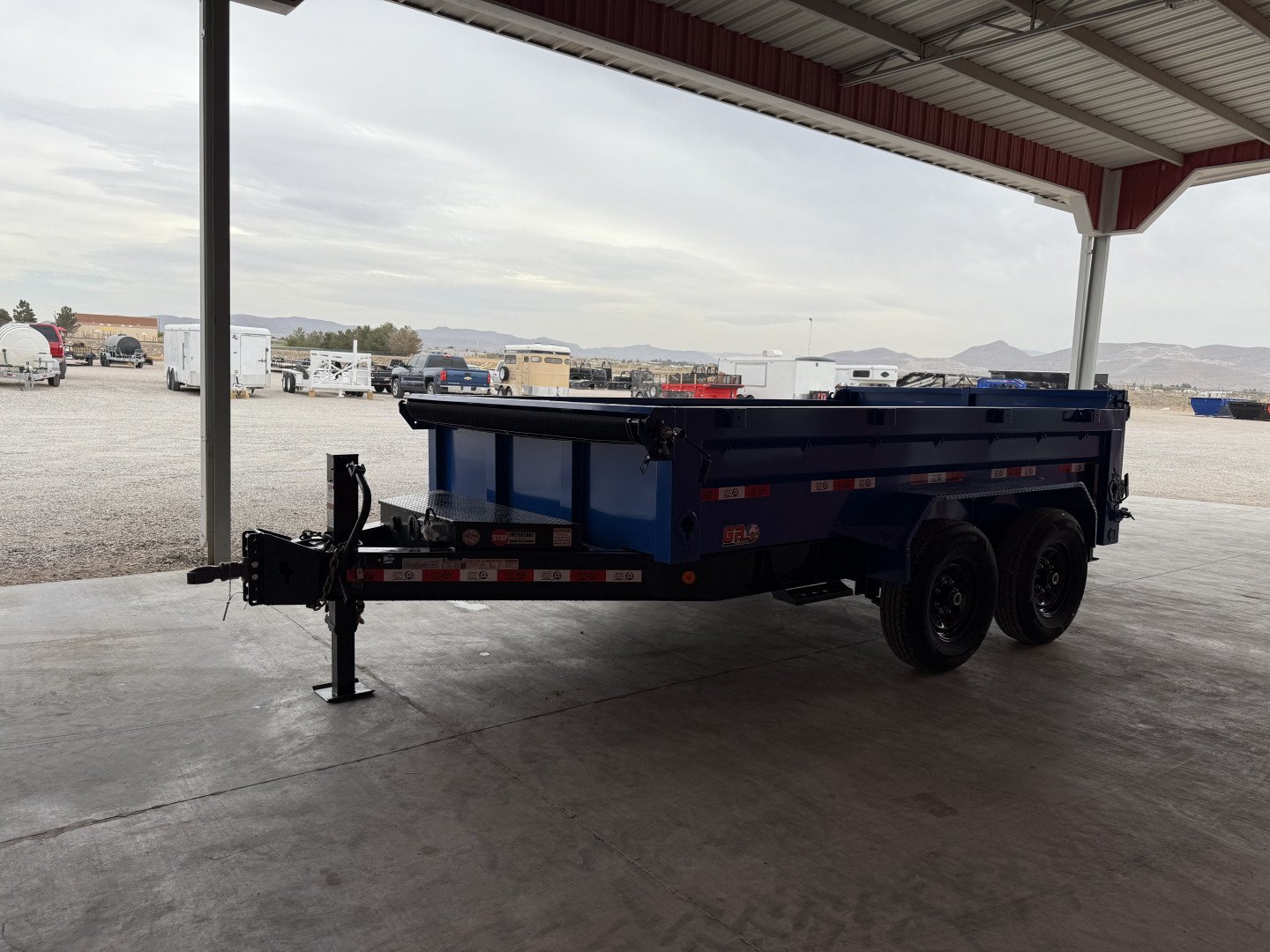 New 2025 GR Trailers 7X12 DUMP TRAILER 14K Dump Trailer