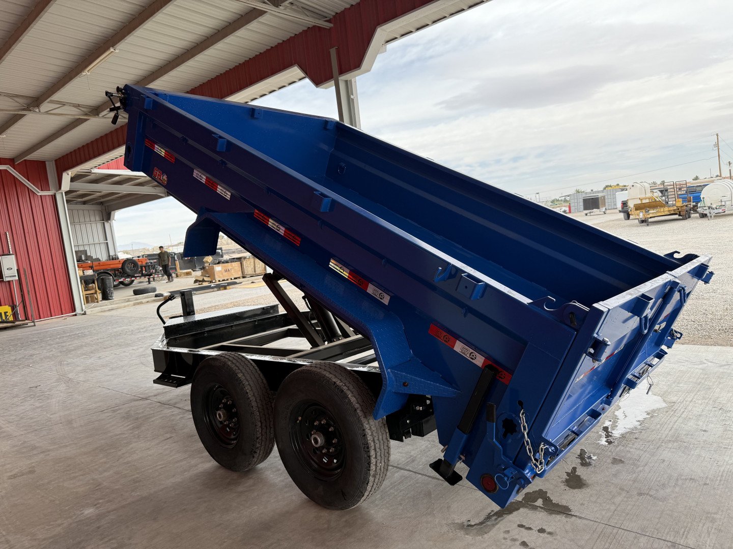 New 2025 GR Trailers 7X12 DUMP TRAILER 14K Dump Trailer