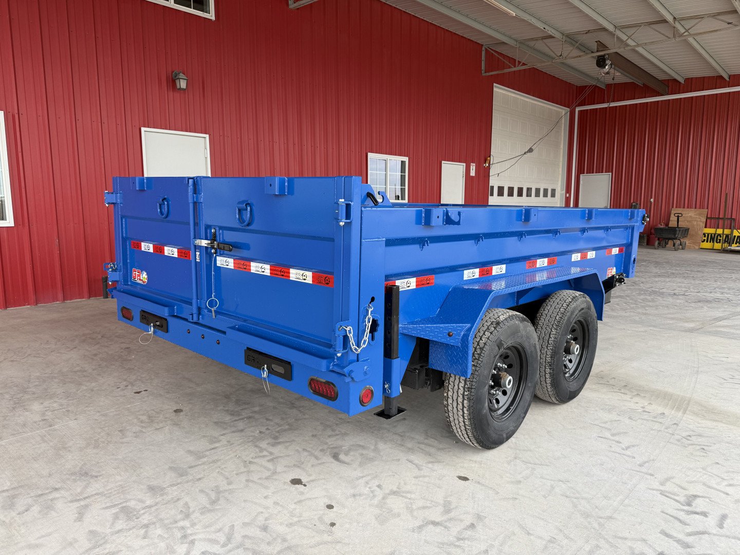 New 2025 GR Trailers 7X12 DUMP TRAILER 14K Dump Trailer