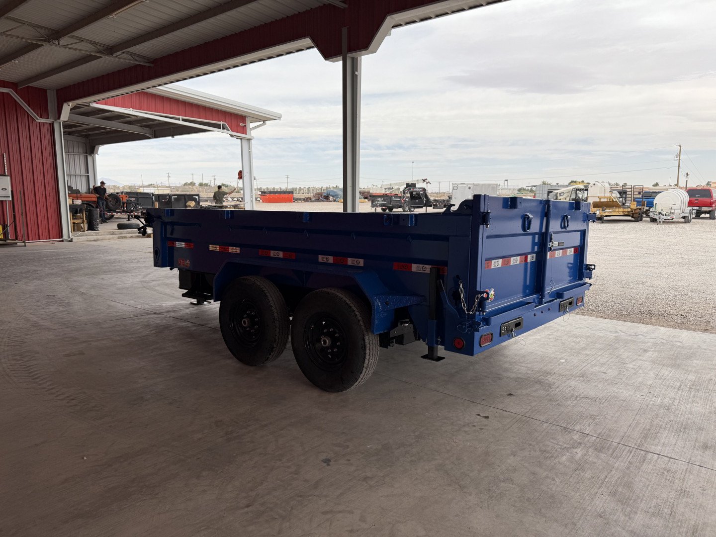 New 2025 GR Trailers 7X12 DUMP TRAILER 14K Dump Trailer