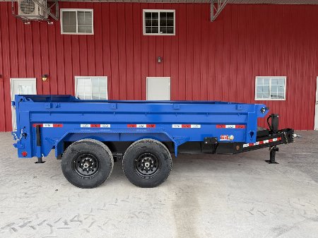 New 2025 GR Trailers 7X12 DUMP TRAILER 14K Dump Trailer