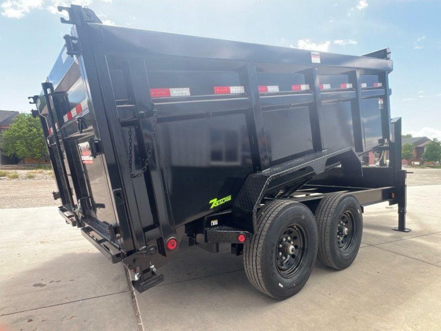 New 2025 Load Trail 83''x14' GN Low-Pro Dump Trailer