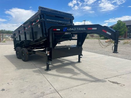 New 2025 Load Trail 83''x14' GN Low-Pro Dump Trailer