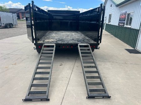 New 2025 Load Trail 83''x14' GN Low-Pro Dump Trailer