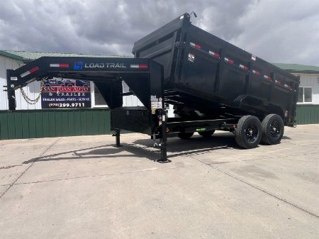 New 2025 Load Trail 83''x14' GN Low-Pro Dump Trailer