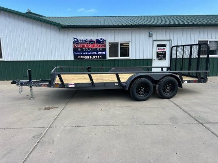 New 2025 RawMaxx UTX 83''x16' Utility Utility Trailer