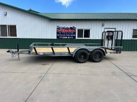 New 2025 RawMaxx UTX 83''x16' Utilit Utility Trailer