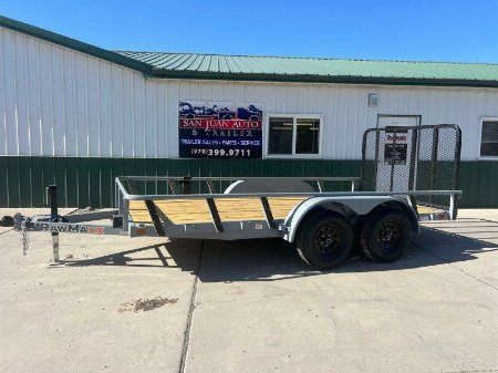 New 2025 RawMaxx UTX 83''x14' Utility Utility Trailer