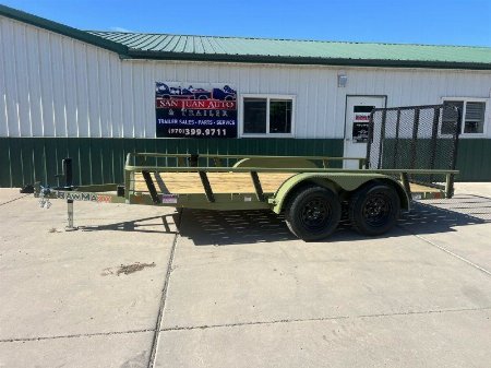 New 2025 RawMaxx UTX 83''x14' Utility Utility Trailer