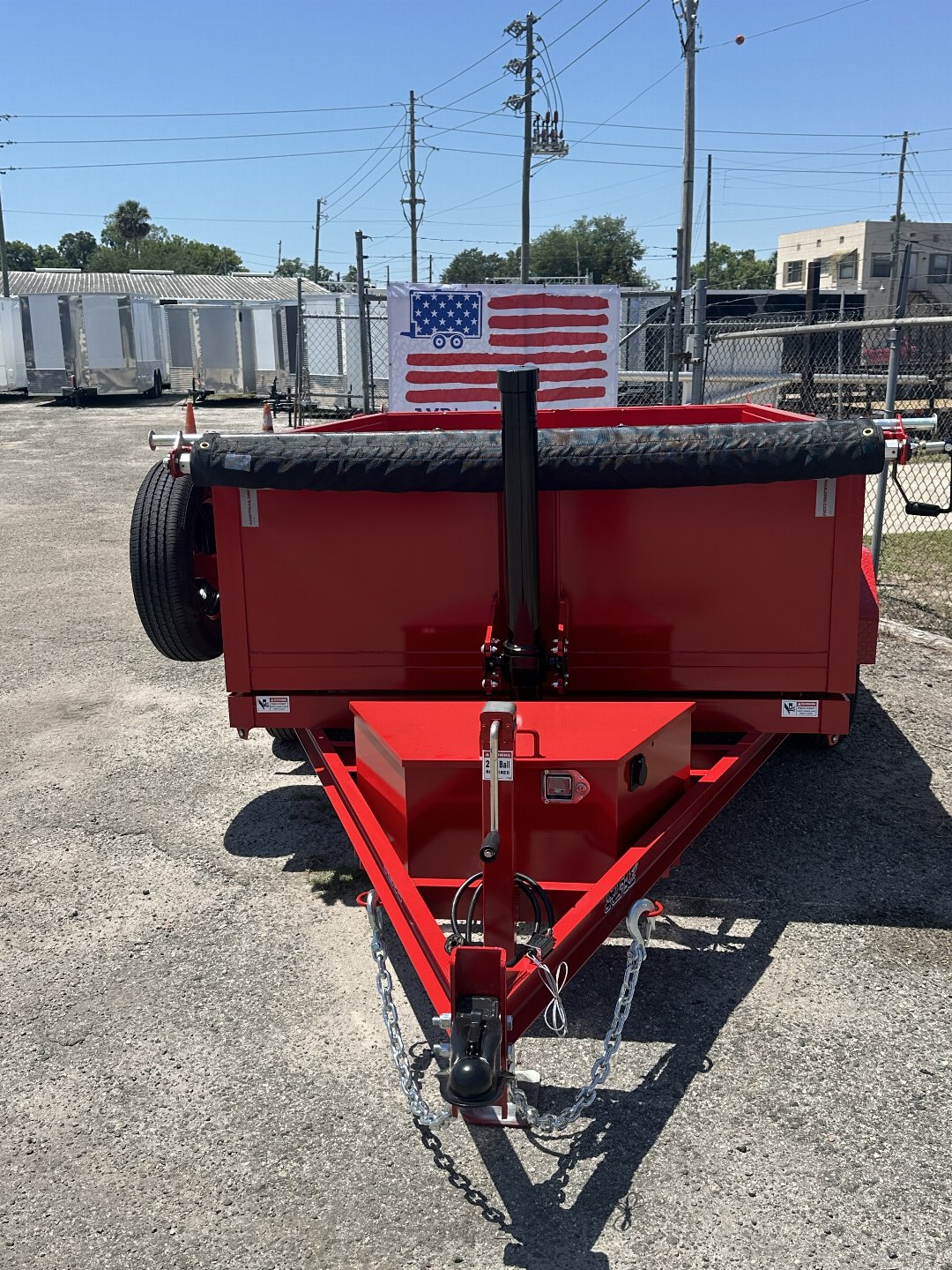 New 2025 AMP Trailers 6X10 DUMP TRAILER