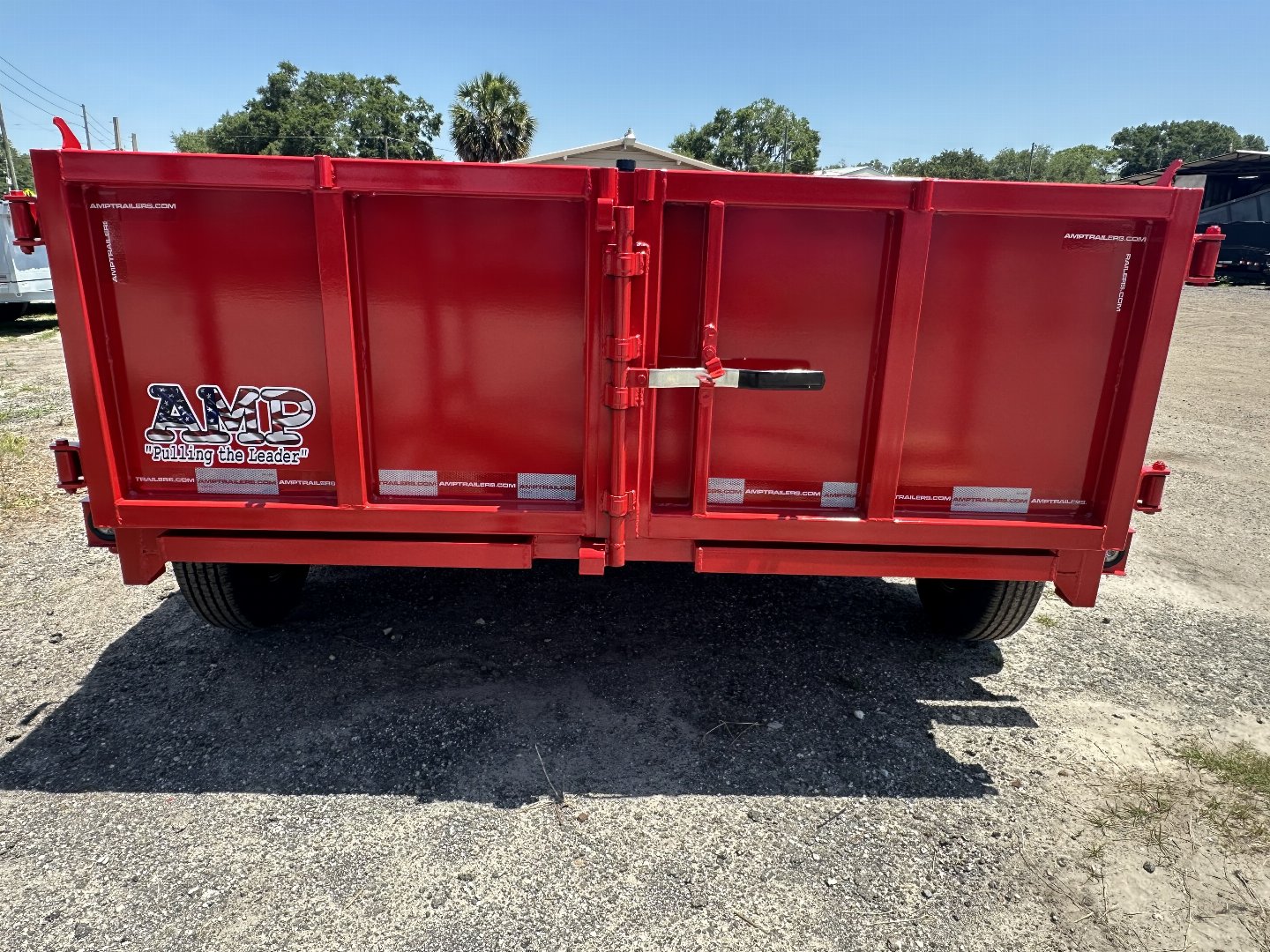 New 2025 AMP Trailers 6X10 DUMP TRAILER