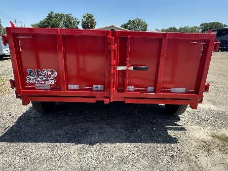 New 2025 AMP Trailers 6X10 DUMP TRAILER