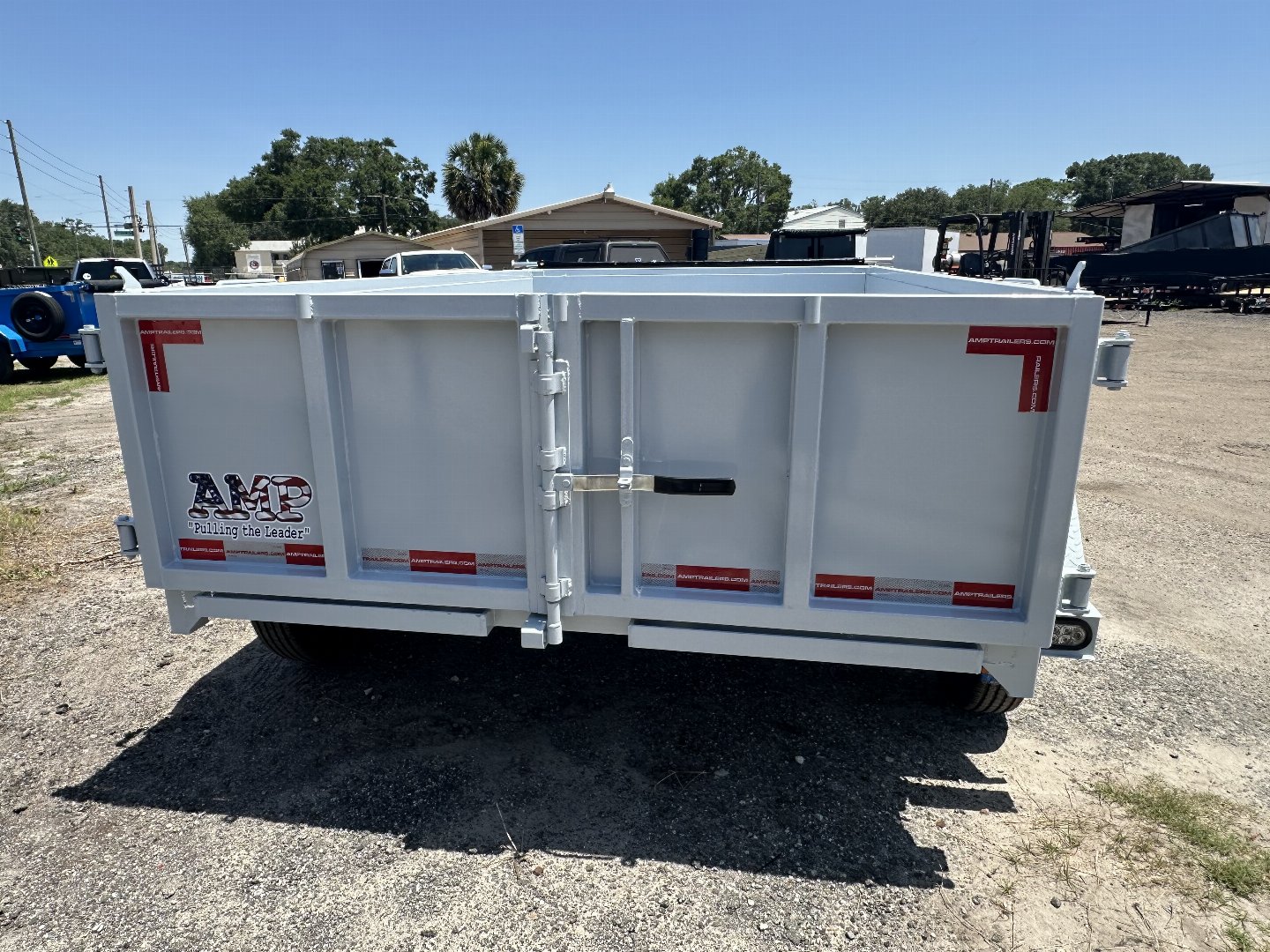 New 2025 AMP Trailers 6X10 DUMP TRAILER