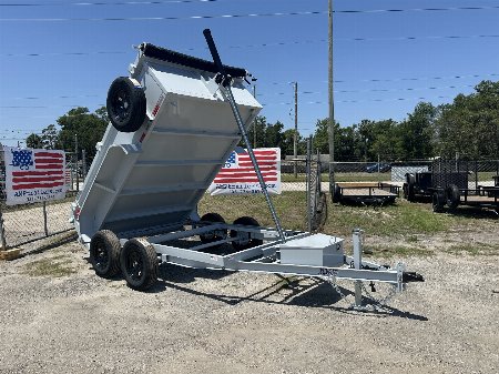 New 2025 AMP Trailers 6X10 DUMP TRAILER