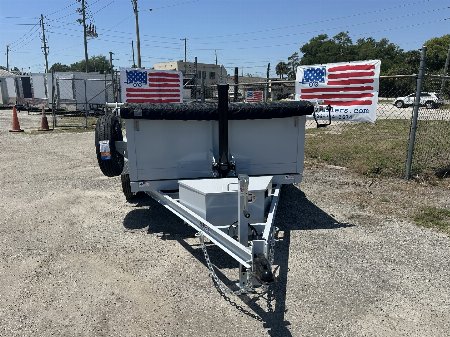 New 2025 AMP Trailers 6X10 DUMP TRAILER