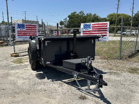 New 2025 AMP Trailers 6X10 AMP DUMP TRAILER