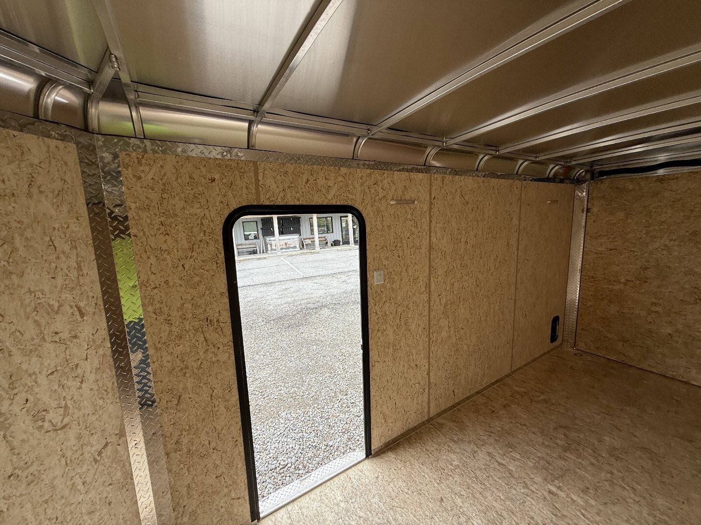 New Legend Trailers 7X17DVNTA35 Cargo / Enclosed Trailer 7X16 TA RAMP DOOR (GVW:7000) BLACK