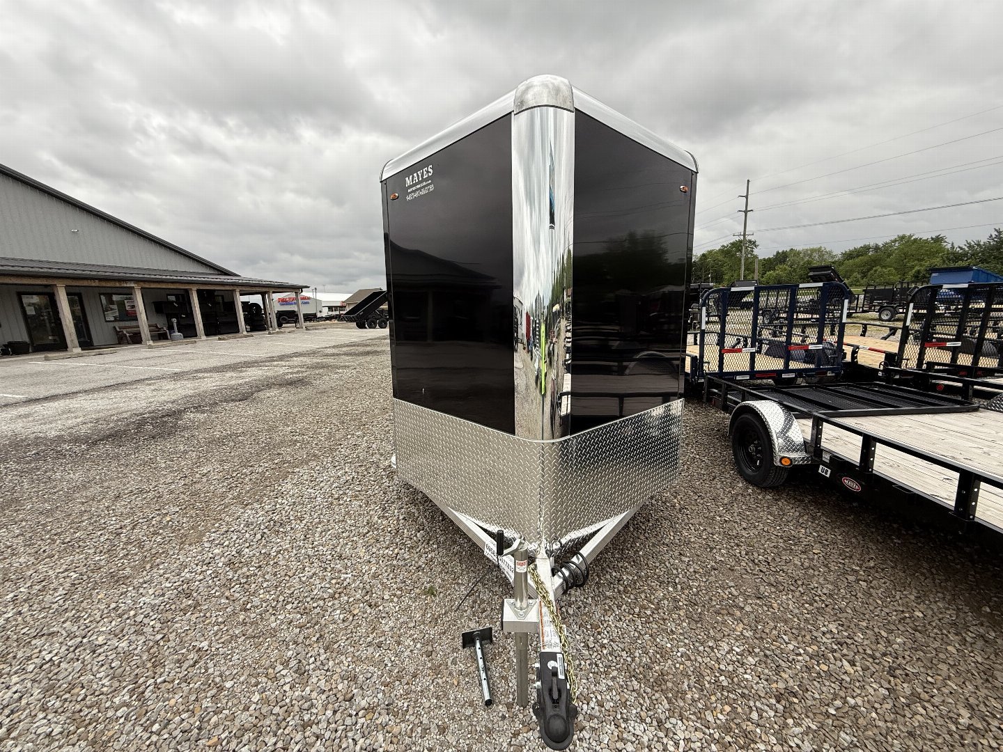 New Legend Trailers 7X17DVNTA35 Cargo / Enclosed Trailer 7X16 TA RAMP DOOR (GVW:7000) BLACK