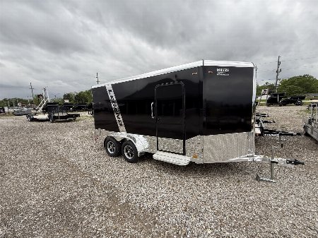 New Legend Trailers 7X17DVNTA35 Cargo / Enclosed Trailer 7X16 TA RAMP DOOR (GVW:7000) BLACK