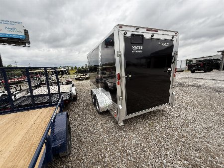 New Legend Trailers 7X17DVNTA35 Cargo / Enclosed Trailer 7X16 TA RAMP DOOR (GVW:7000) BLACK