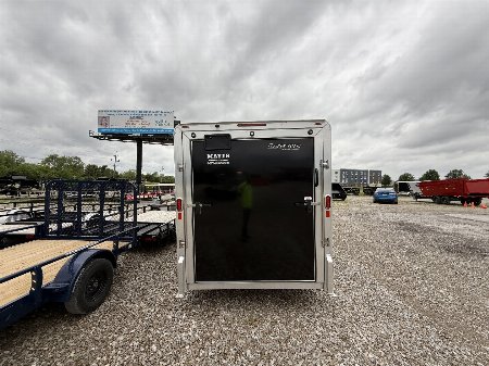 New Legend Trailers 7X17DVNTA35 Cargo / Enclosed Trailer 7X16 TA RAMP DOOR (GVW:7000) BLACK