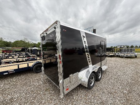New Legend Trailers 7X17DVNTA35 Cargo / Enclosed Trailer 7X16 TA RAMP DOOR (GVW:7000) BLACK