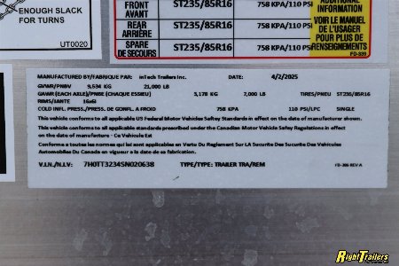 New 2025 8.5x32 inTech Trailers Stacker