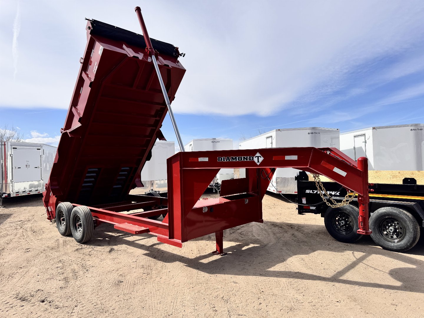 New 2025 Diamond T 7-16DumpGooseneckTELE8Ks