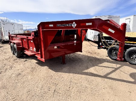 New 2025 Diamond T 7-16DumpGooseneckTELE8Ks