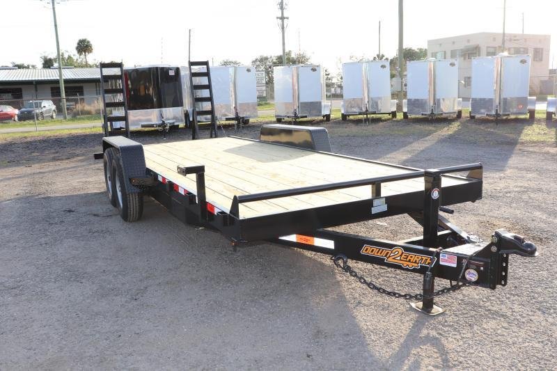 New 2025 Down 2 Earth Trailers 82x20 EQ Equipment Trailer