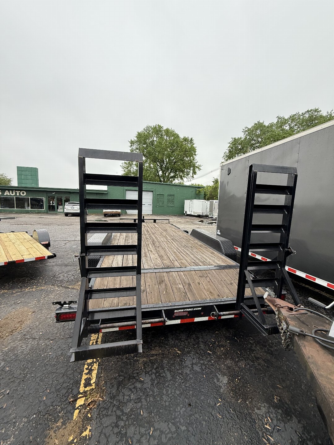 Used 2019 Sure-Trac ST8118IT-B-140 18'(16+2) 14K Equipment Trailer