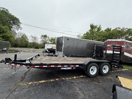 Used 2019 Sure-Trac ST8118IT-B-140 18'(16+2) 14K Equipment Trailer