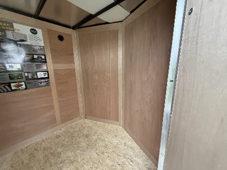 New 2025 WELLS CARGO FT610S2-D Cargo / Enclosed Trailer 6X10 SA RAMP DOOR (GVW:2990) WHITE