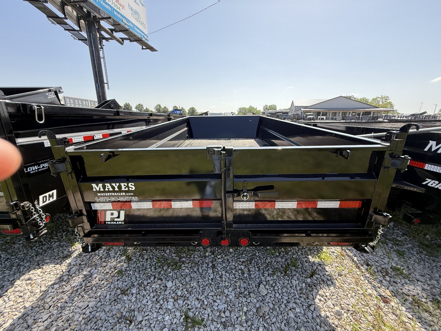 New 2026 PJ TrailersDT142 Dump Trailer 83X14 TA TELESCOPIC (GVW:14000) BLACK