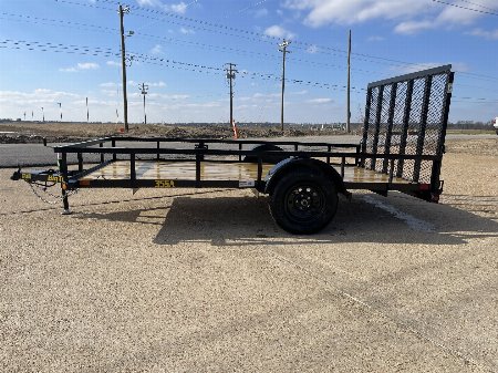 New 2026 Big Tex Trailers 35SA 77x14 Single Axle Utility Trailer