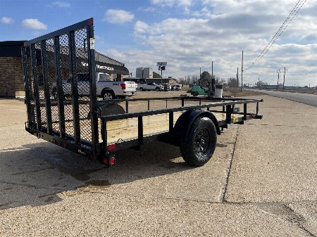 New 2026 Big Tex Trailers 35SA 77x10 Single Axle Utility Trailer