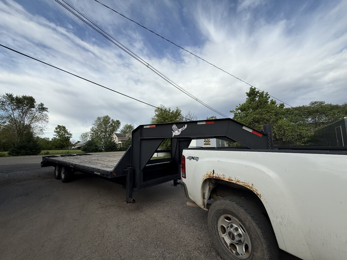 Used 2002 Load Trail 20+5 Deckover Trailer 14K