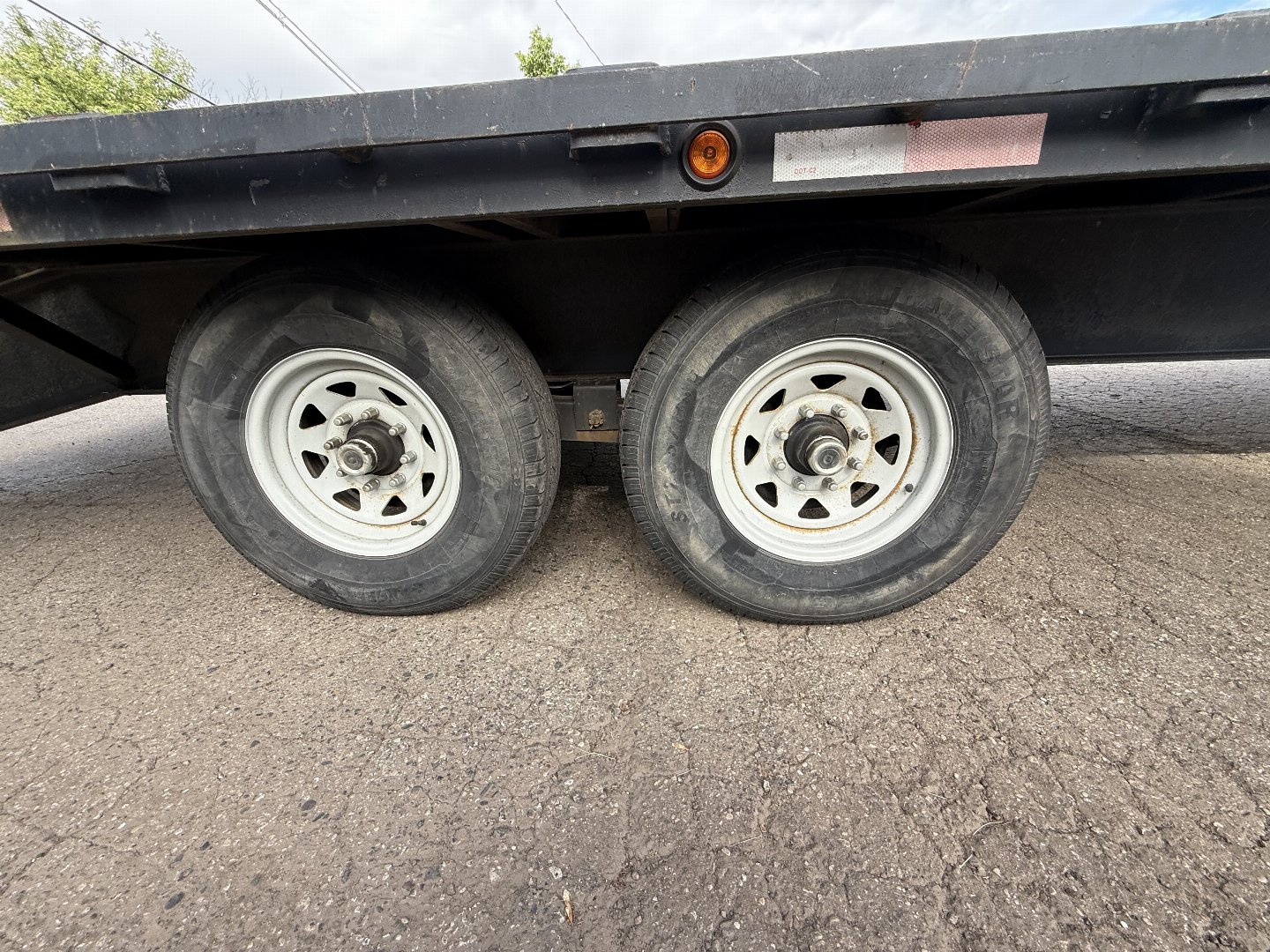Used 2002 Load Trail 20+5 Deckover Trailer 14K